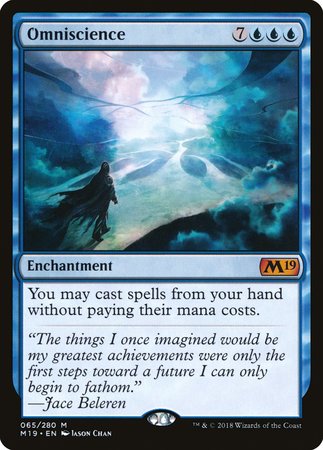 Omniscience [Core Set 2019] | Gate City Games LLC