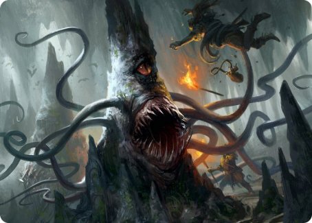 Roper Art Card [Dungeons & Dragons: Adventures in the Forgotten Realms Art Series] | Gate City Games LLC