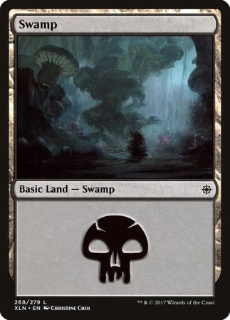 Swamp (268) [Ixalan] | Gate City Games LLC