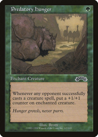 Predatory Hunger [Exodus] | Gate City Games LLC