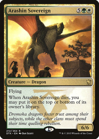 Arashin Sovereign [Dragons of Tarkir] | Gate City Games LLC