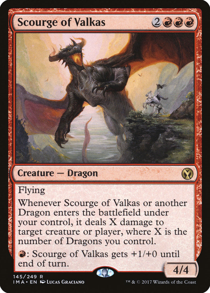 Scourge of Valkas [Iconic Masters] | Gate City Games LLC