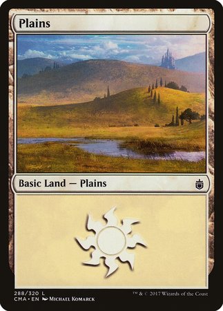 Plains (288) [Commander Anthology] | Gate City Games LLC