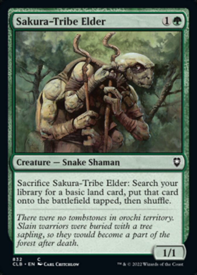 Sakura-Tribe Elder [Commander Legends: Battle for Baldur's Gate] | Gate City Games LLC