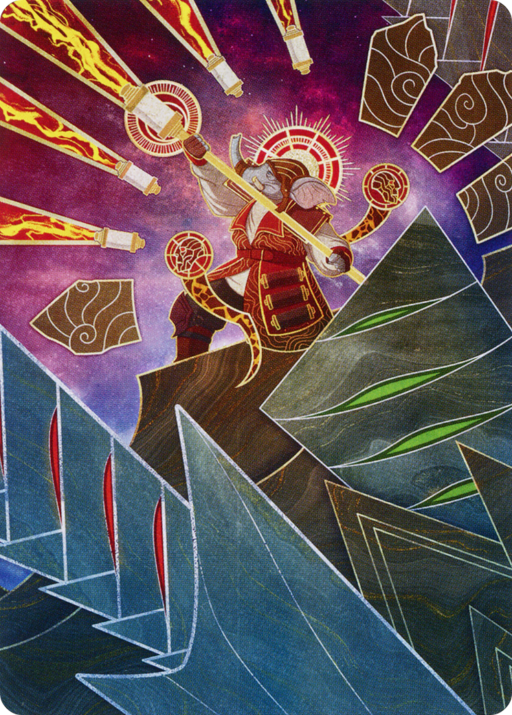 Quintorius, Loremaster Art Card (63) [March of the Machine Art Series] | Gate City Games LLC