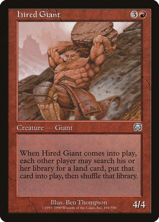 Hired Giant [Mercadian Masques] | Gate City Games LLC