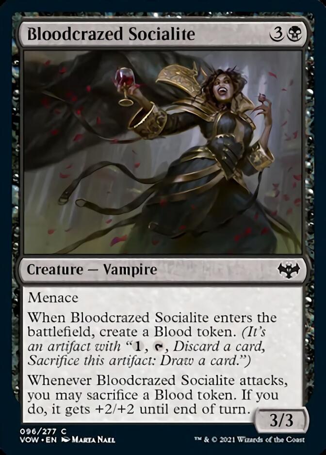 Bloodcrazed Socialite [Innistrad: Crimson Vow] | Gate City Games LLC