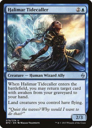 Halimar Tidecaller [Battle for Zendikar] | Gate City Games LLC