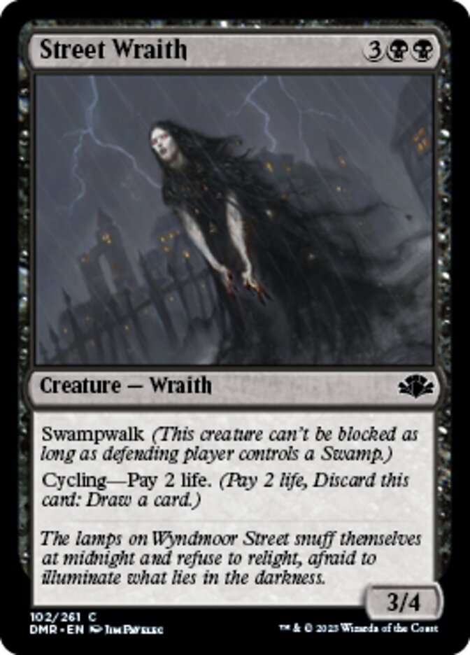 Street Wraith [Dominaria Remastered] | Gate City Games LLC
