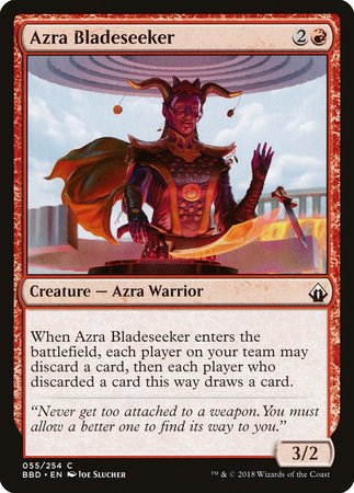 Azra Bladeseeker [Battlebond] | Gate City Games LLC