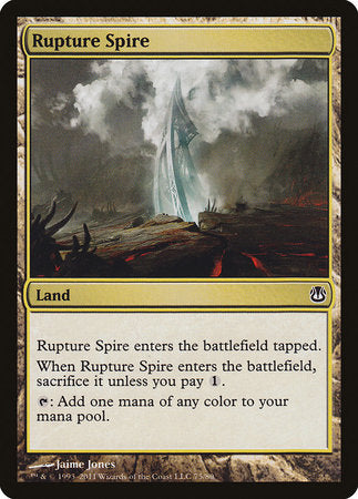 Rupture Spire [Duel Decks: Ajani vs. Nicol Bolas] | Gate City Games LLC