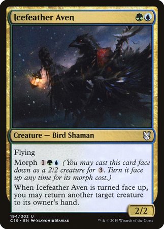 Icefeather Aven [Commander 2019] | Gate City Games LLC