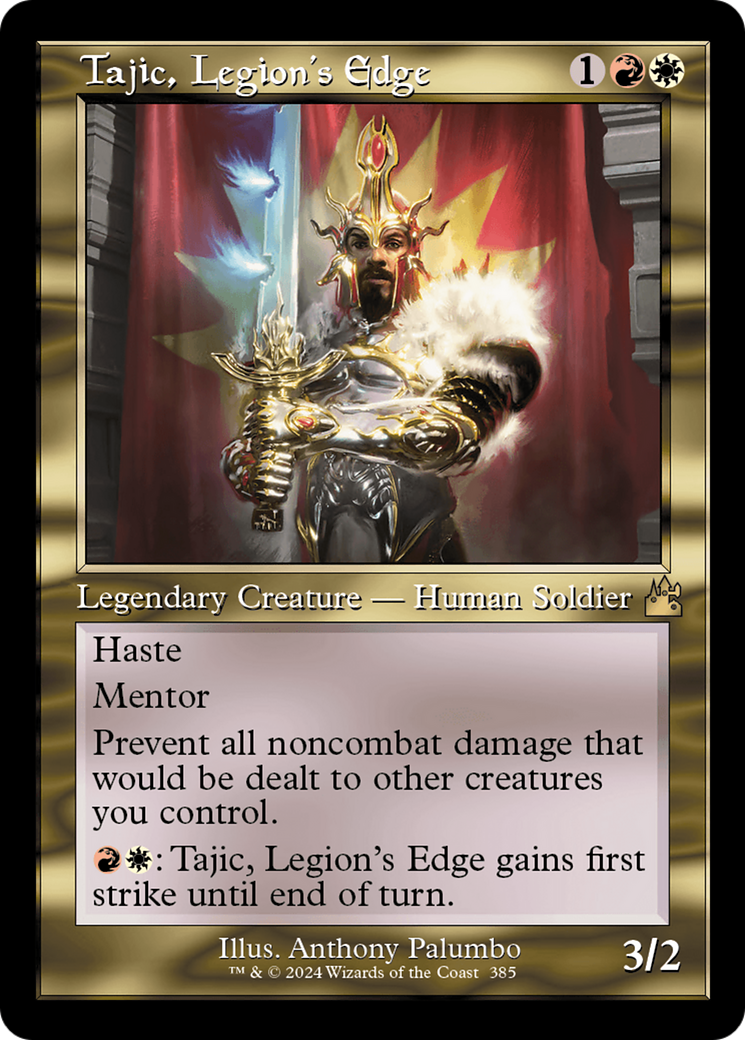 Tajic, Legion's Edge (Retro Frame) [Ravnica Remastered] | Gate City Games LLC