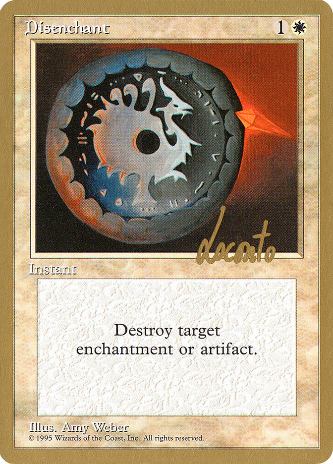 Disenchant (Michael Loconto) [Pro Tour Collector Set] | Gate City Games LLC