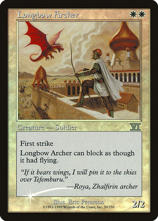 Longbow Archer [Friday Night Magic 2000] | Gate City Games LLC