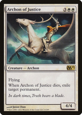 Archon of Justice [Magic 2012] | Gate City Games LLC