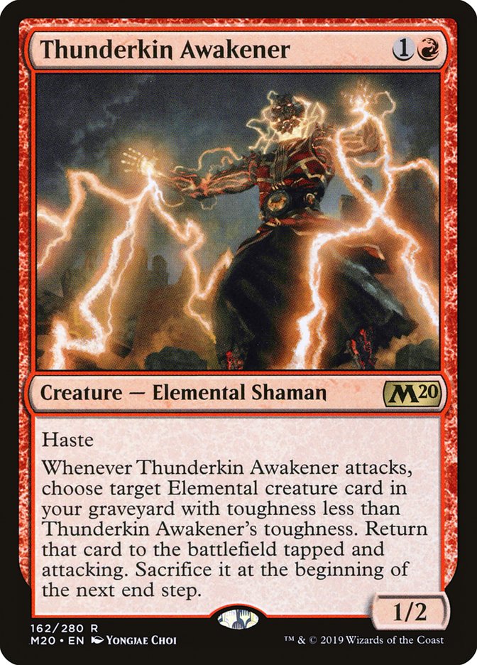 Thunderkin Awakener [Core Set 2020] | Gate City Games LLC