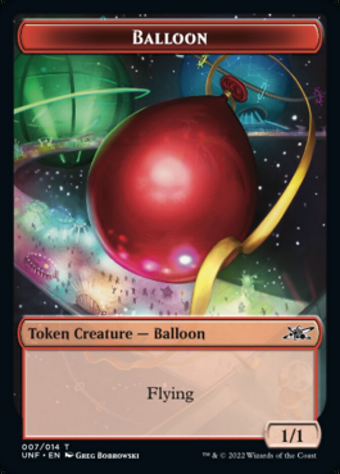 Balloon Token [Unfinity Tokens] | Gate City Games LLC