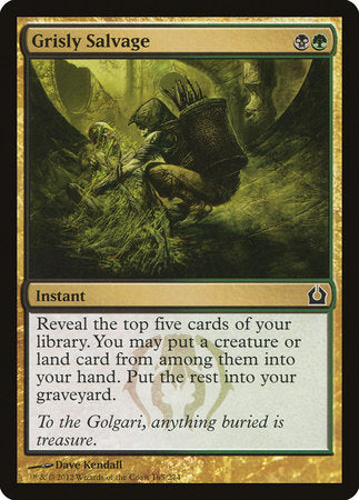 Grisly Salvage [Return to Ravnica] | Gate City Games LLC