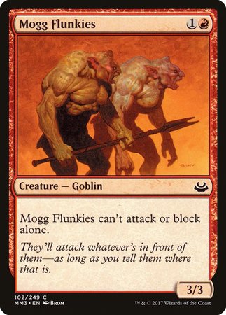 Mogg Flunkies [Modern Masters 2017] | Gate City Games LLC