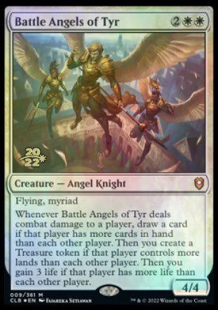 Battle Angels of Tyr [Commander Legends: Battle for Baldur's Gate Prerelease Promos] | Gate City Games LLC