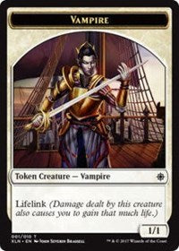 Vampire // Treasure Double-sided Token [Ixalan Tokens] | Gate City Games LLC