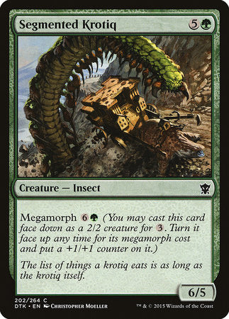 Segmented Krotiq [Dragons of Tarkir] | Gate City Games LLC