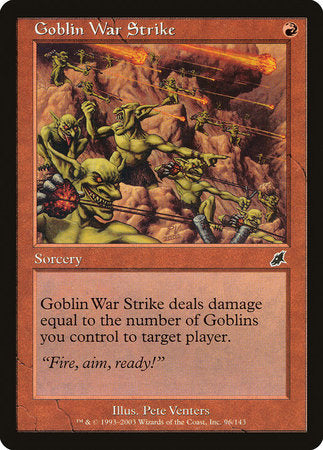 Goblin War Strike [Scourge] | Gate City Games LLC