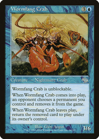 Wormfang Crab [Judgment] | Gate City Games LLC