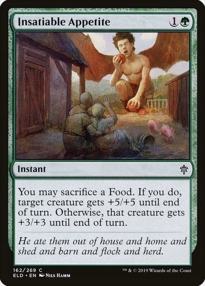 Insatiable Appetite [Throne of Eldraine] | Gate City Games LLC