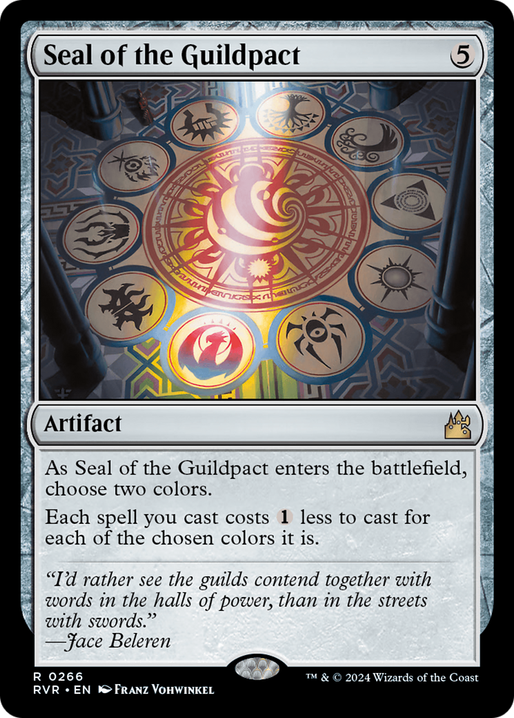Seal of the Guildpact [Ravnica Remastered] | Gate City Games LLC