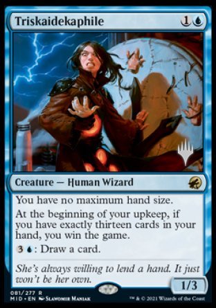 Triskaidekaphile (Promo Pack) [Innistrad: Midnight Hunt Promos] | Gate City Games LLC