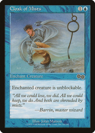 Cloak of Mists [Urza's Saga] | Gate City Games LLC