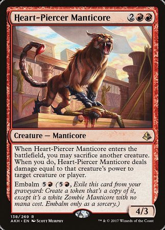 Heart-Piercer Manticore [Amonkhet] | Gate City Games LLC