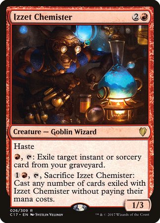 Izzet Chemister [Commander 2017] | Gate City Games LLC