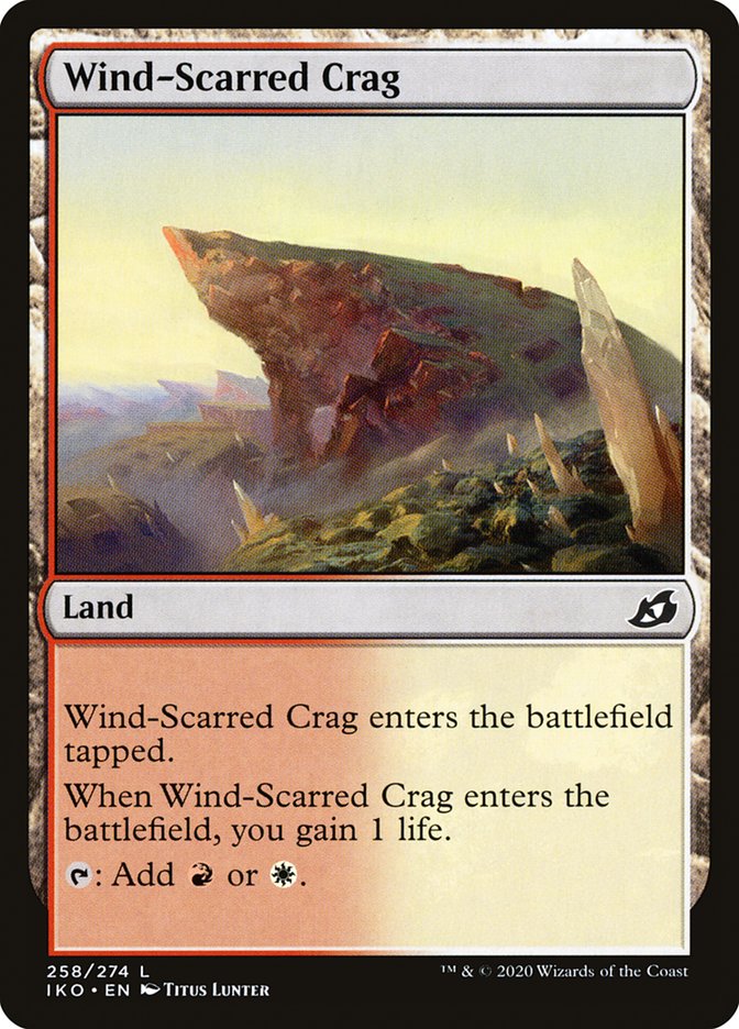 Wind-Scarred Crag [Ikoria: Lair of Behemoths] | Gate City Games LLC