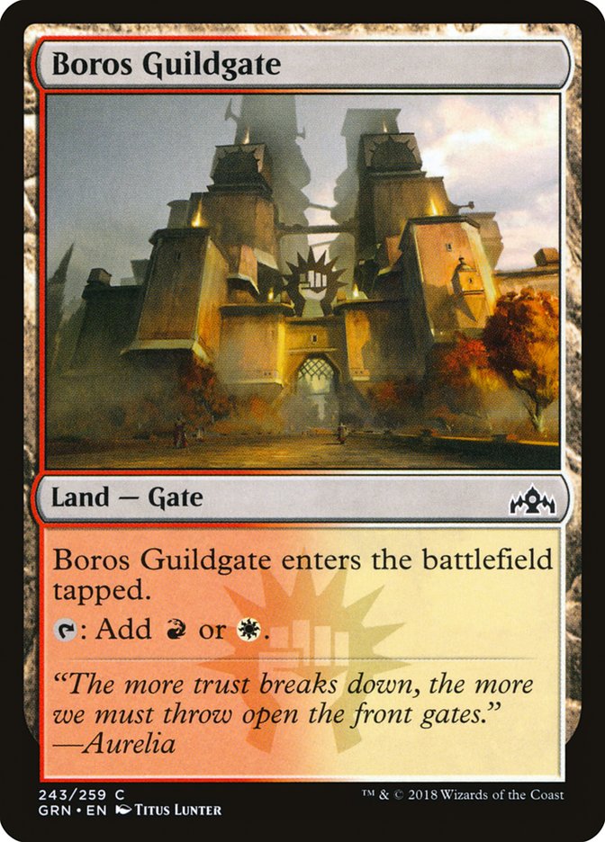 Boros Guildgate (243/259) [Guilds of Ravnica] | Gate City Games LLC