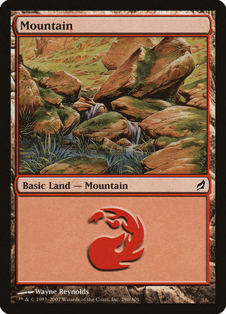 Mountain (296) [Lorwyn] | Gate City Games LLC