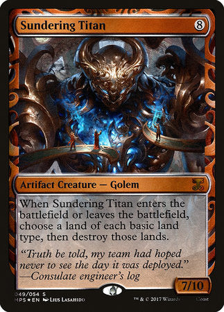 Sundering Titan [Kaladesh Inventions] | Gate City Games LLC