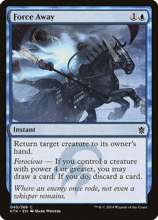 Force Away [Khans of Tarkir] | Gate City Games LLC