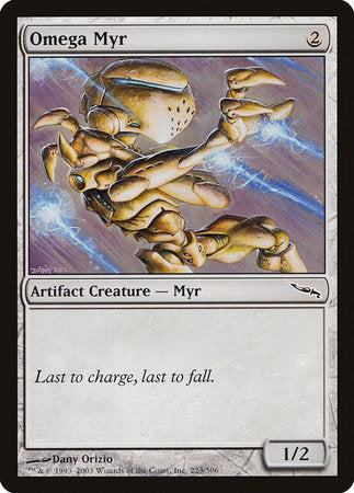 Omega Myr [Mirrodin] | Gate City Games LLC