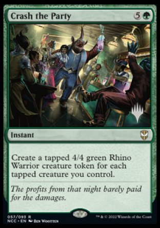 Crash the Party (Promo Pack) [Streets of New Capenna Commander Promos] | Gate City Games LLC