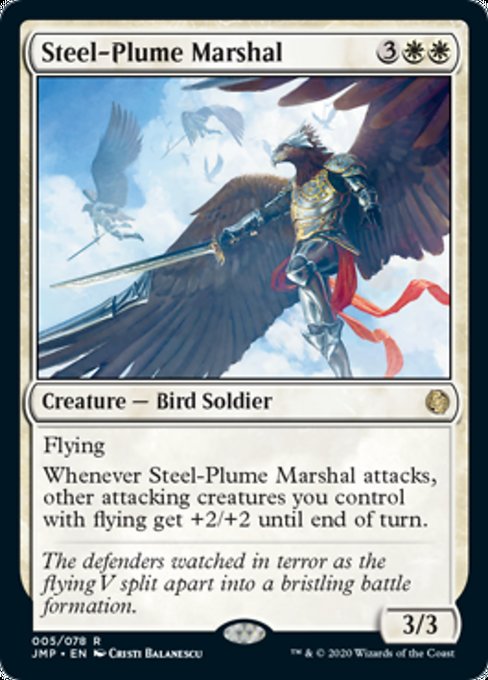 Steel-Plume Marshal [Jumpstart] | Gate City Games LLC