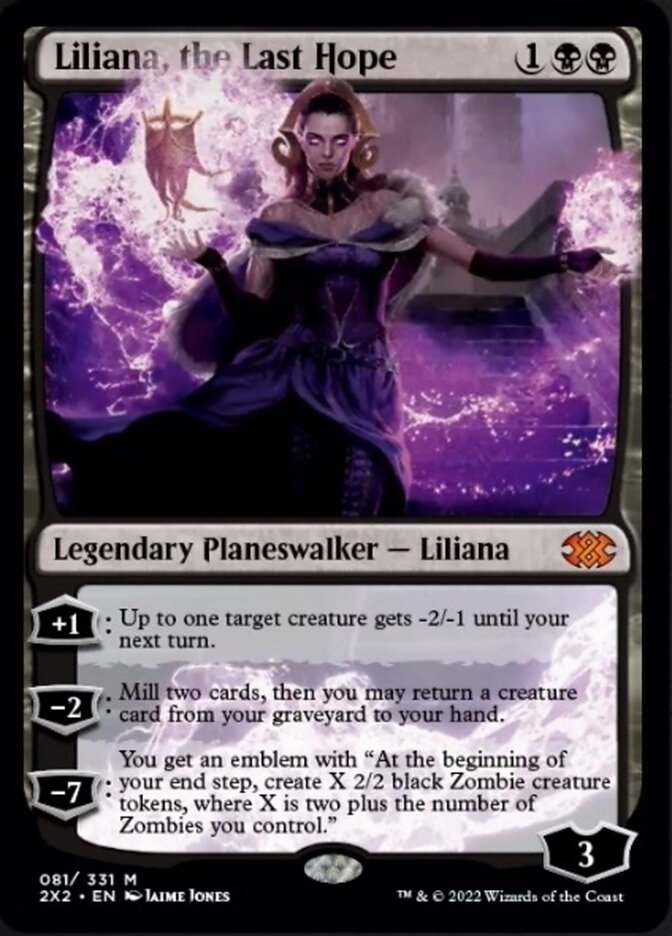Liliana, the Last Hope [Double Masters 2022] | Gate City Games LLC