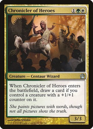 Chronicler of Heroes [Theros] | Gate City Games LLC