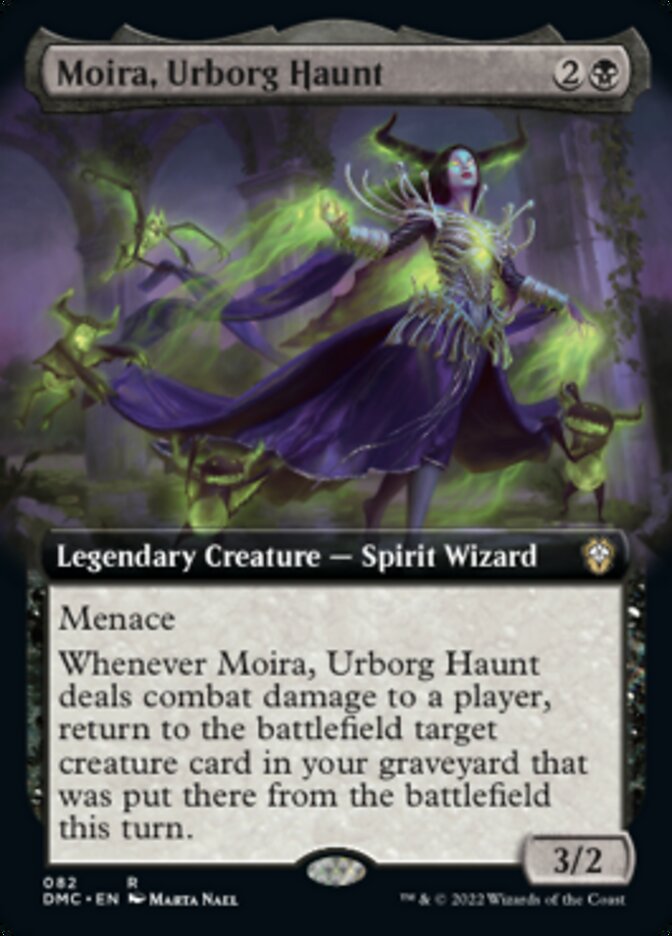 Moira, Urborg Haunt (Extended Art) [Dominaria United Commander] | Gate City Games LLC
