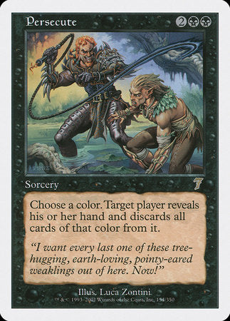 Persecute [Seventh Edition] | Gate City Games LLC