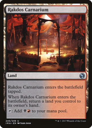 Rakdos Carnarium [Iconic Masters] | Gate City Games LLC