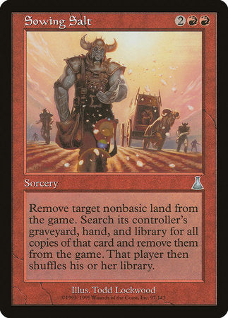 Sowing Salt [Urza's Destiny] | Gate City Games LLC