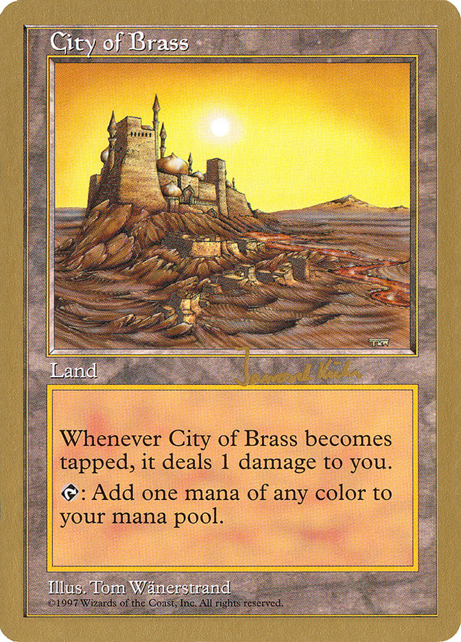 City of Brass (Janosch Kuhn) [World Championship Decks 1997] | Gate City Games LLC